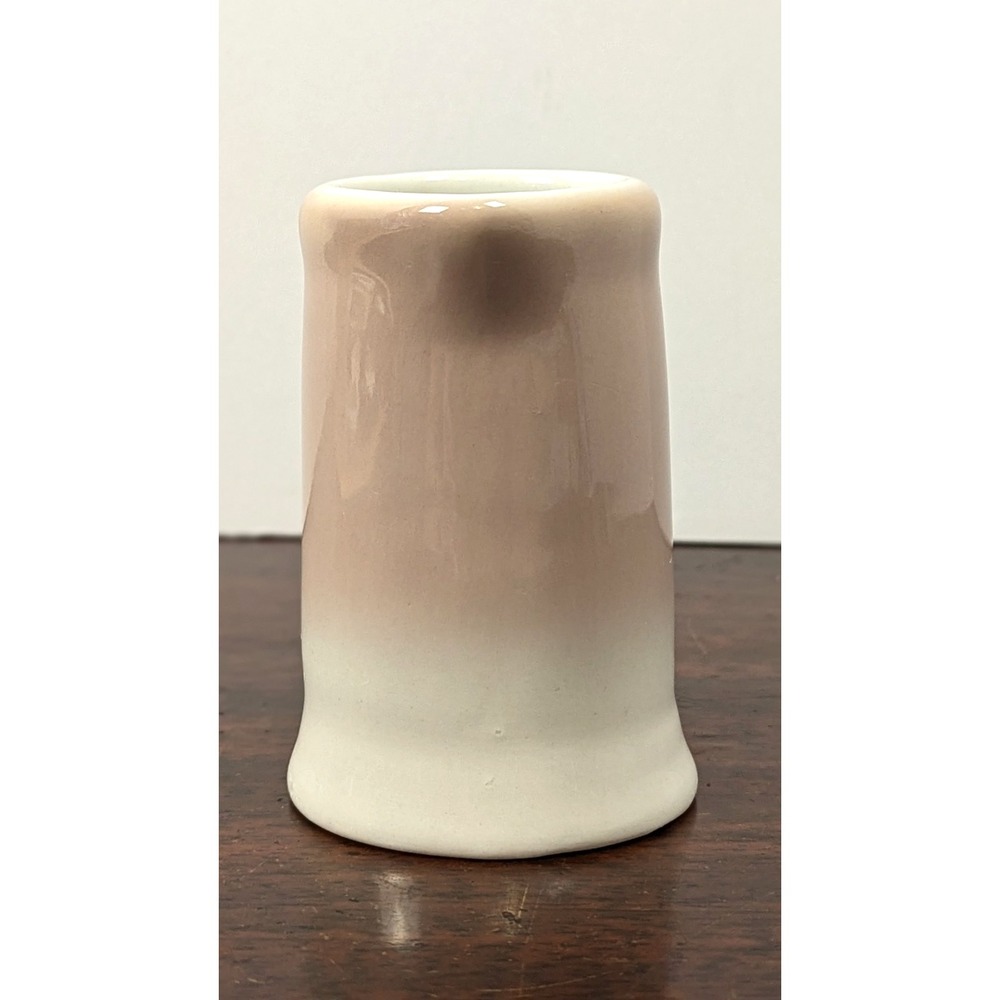 Caribe Puerto Rico Pottery Creamer Pitcher Beige Stoneware Mid Century 3.5" - Picture 2 of 7